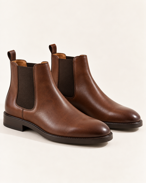 Bottines Chelsea en cuir – Veladex