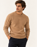 Pull col rond en laine mélangée – Veladex